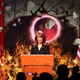 Those Palin supporters not swallowed up by sudden fissures in the earth's crust remained to chant anti-Democratic slogans.